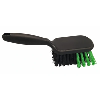Afbeelding van Handborstel Hard 255x80 mm 80% gerecycled Groen/Zwart