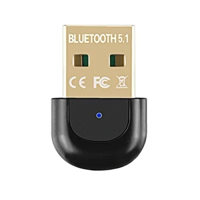 Afbeelding van Bluetooth Adapter, POMME 5.1 USB Dongle Adapter Auto voor Laptop, Printer, Headset, Toetsenbord Plug en Play Ontvanger Compatibel met Windows 7/8 / 8.1/10