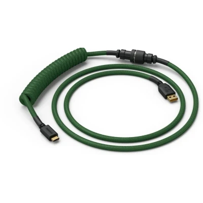 Afbeelding van Glorious PC Gaming Race Coiled Vert 1,37 m USB Type A, C, Forest Green