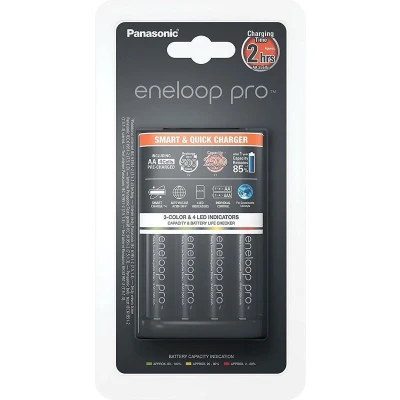 Afbeelding van Eneloop Batterij AA 4x 2500MaH met Snellader CC55