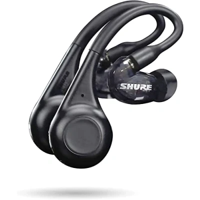 Afbeelding van Shure AONIC 215 TW2 True Wireless Sound isoleren van oordopjes met Bluetooth 5 technologie, premium audio diepe bas, over the ear, 32 uur batterijduur (Gen 2) Black