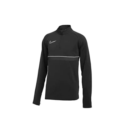 Afbeelding van Nike Performance Academy 21 Drill Unisex Sport Tshirt voor kinderen, Maat: 116 128, Black / white anthracite