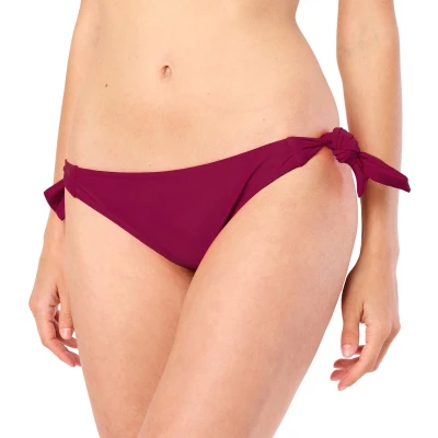 Afbeelding van Merry Style Dames Zwembroek Bikinibroekje Elastische tailleband Polyamide &amp; Elastaan Wijn rood (4242) 36 MS VR Brief 4