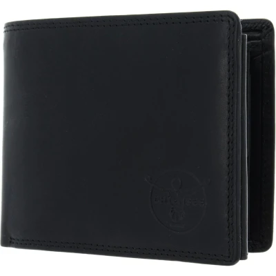 Afbeelding van CHIEMSEE Leren Portemonnee Dalian Wallet Black Zwart