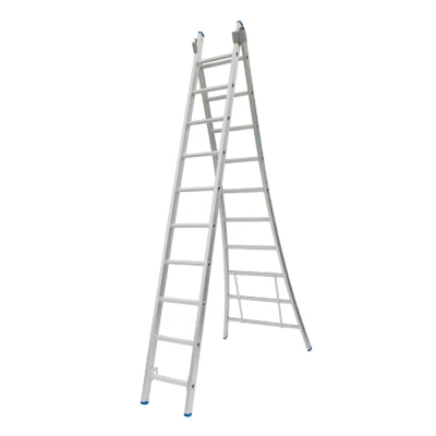 Afbeelding van Solide Reformladder 2 delig aluminium 2x10 treden