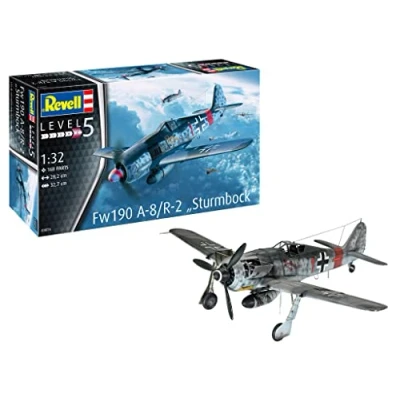 Afbeelding van 1:32 Revell 03874 Fw190 A 8/R 2 Sturmbock Plastic Modelbouwpakket