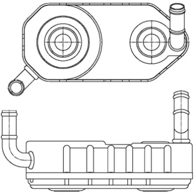 Afbeelding van Mahle Original Oliekoeler motorolie CLC 177 000S