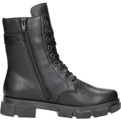Afbeelding van Rieker Veterschoenen Hoog zwart Maat 42