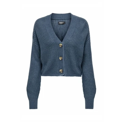 Afbeelding van ONLY Onlcarol NICE Vest, Dames, Maat: XS, Vintage indigo