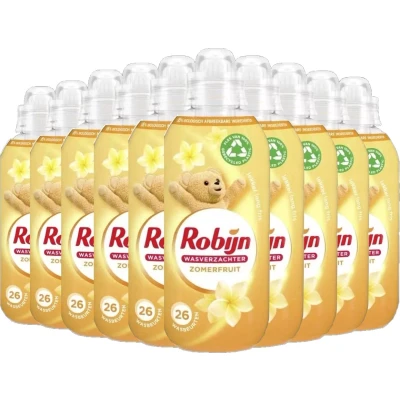 Afbeelding van Robijn Wasverzachter Zomerfruit 650 ml 26 wasbeurten Doos 10 fles