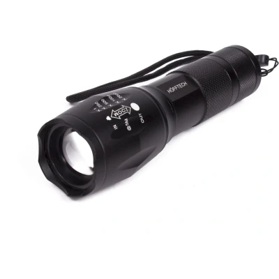 Afbeelding van Hofftech Zaklamp Tactical Superbeam COB LED 15 cm IP44 3 x AAA Batterij