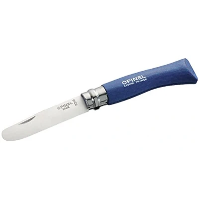 Afbeelding van Opinel kindermes 001697 N 07, Blauw beukenhout, 17,5 cm