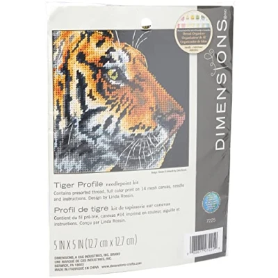 Afbeelding van DIMENSIONS 7225 Tiger Profiel, Meerkleurig