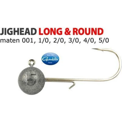 Afbeelding van Spro Round Jighead Hooksize 1/0 Maat : 3.5g 6 7cm (4 pcs)