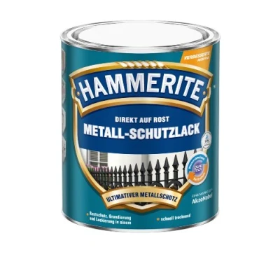 Afbeelding van AKZO NOBEL (DIY Hammerite 5134932 metaalbeschermende lak mat 0,250 L, wit, 250 ml