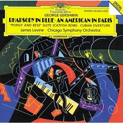 Afbeelding van Chicago Symphony Orchestra, James Levine Gershwin: Rhapsody In Blue An American Paris (CD)