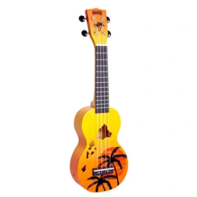 Afbeelding van Designer Series Sop Uke Hawaii (Orange Burst)