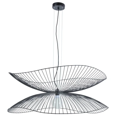 Afbeelding van Forestier Libellule hanglamp large 40 x Ø100 cm Zwart
