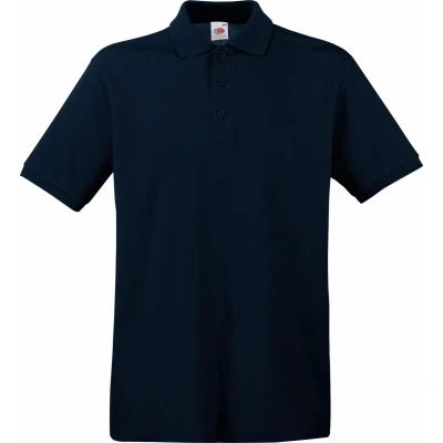 Afbeelding van Fruit Of The Loom Premium Heren Poloshirt Met Korte Mouwen (Donker Marine)