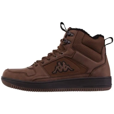 Afbeelding van Kappa Deutschland Unisex Stylecode: 243046für Shab Fur Sneaker, Bruin Black, 42 EU