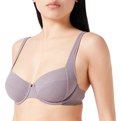 Afbeelding van Triumph Natural Spotlight Beugel BH, Dames, Maat: 80D, Pigeon grey