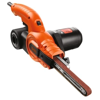 Afbeelding van Black + Decker KA900E Powerfile stripschuurmachine met stofopvang 350W QS