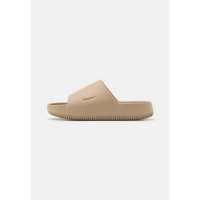 Afbeelding van Nike Sportswear CALM Slide Badslippers, Heren, Maat: 42.5, Khaki Kunststof