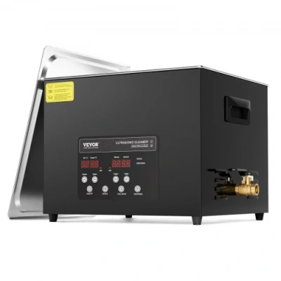 Afbeelding van VEVOR Ultrasone reiniger 15L reinigingsmachine met timerverwarming en mand 360W