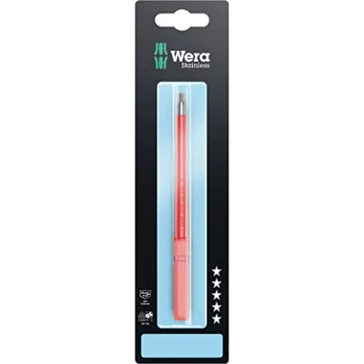 Afbeelding van Wera 05033636001 Geïsoleerd schroevendraaierblad, Kraftform Kompakt VDE 3067 i TORX® SB, roestvrij staal, TORX®, TX 30 x 154 mm