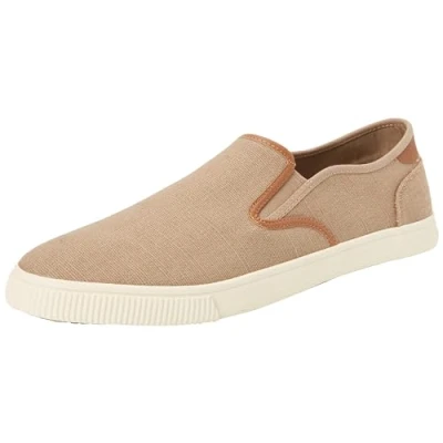 Afbeelding van TOMS Heren Baja Sneaker, Dune Heritage Canvas/Synthetische Nubuck Trim, 9 UK, Canvas Synthetische 43 EU