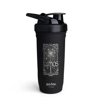 Afbeelding van Smartshake Reforce roestvrijstalen Harry Potter Lumos Style Shaker Fles (900 ML /30 oz) Lichtgewicht weerstand Sport met een Zacht Deksel Lekvrij, BPA vrij &amp; DEHP