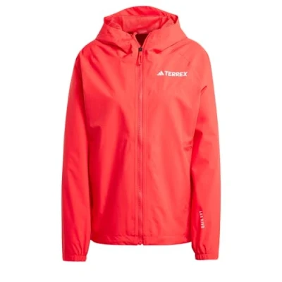 Afbeelding van Adidas Terrex Multi 2L Regenjas, Dames, Maat: Small, Pure ruby
