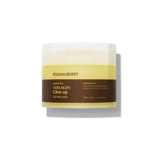 Afbeelding van EQQUALBERRY Collagen Glow Up Gel Toner Pads 60
