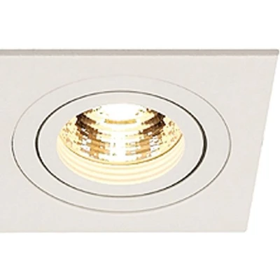 Afbeelding van Slv downlight new tria ii gu10 mat wit klipveer max 2x50w 113512