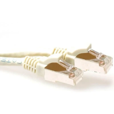 Afbeelding van ACT FB6030 SFTP CAT6A Patchkabel Snagless Ivoor 30 meter