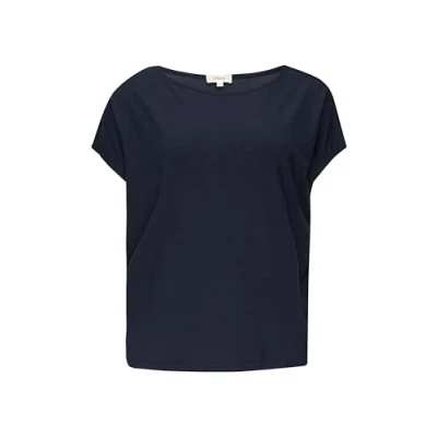 Afbeelding van s.Oliver ÜBERSCHNITTENEN Schultern Tshirt basic, Dames, Maat: 48, Navy