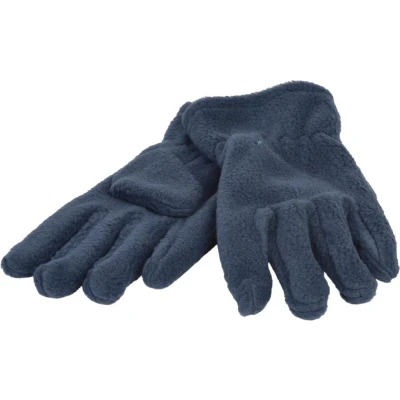 Afbeelding van P&amp;T Handschoenen Kinderen Micro Fleece Donker Blauw 7 8j