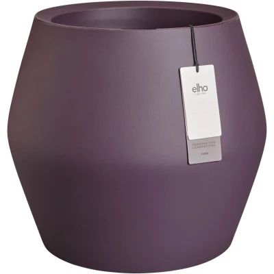 Afbeelding van Elho june Split Low 46 Bloempot voor Binnen &amp; Buiten 100% Gerecycled Plastic Ø 46.0 x H 42.6 cm Vintage Pruim