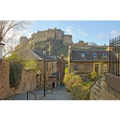 Afbeelding van Cheatwell Games 1000 Stuk Legpuzzel &#039;s Werelds kleinste puzzel Edinburgh Castle