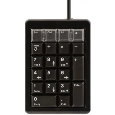 Afbeelding van CHERRY G84 4700 numeriek toetsenbord Notebook/pc USB Zwart