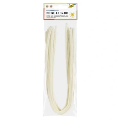 Afbeelding van Chenilledraad Folia 50cm lang 10 stuks chamois