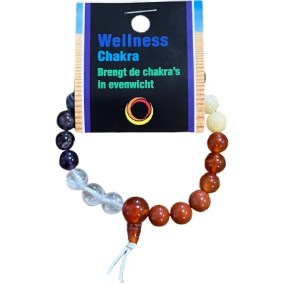 Afbeelding van Ruben Robijn Powerbead op kaart chakra (1 st)