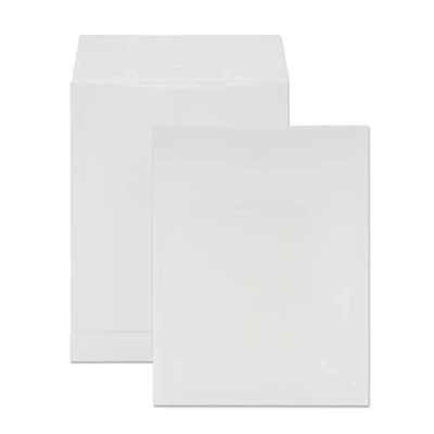 Afbeelding van Netuno 250 witte vouwenveloppen E4 zonder venster 280x400mm 130g verzendzakken met vouwen grote enveloppen bodem voor brochures documenten