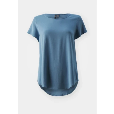 Afbeelding van Vero Moda Vmbella Tshirt basic, Dames, Maat: XS, Coronet blue