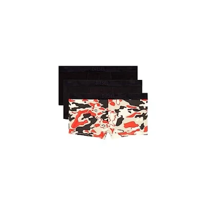 Afbeelding van Diesel Damien 3 PACK Onderbroeken, Heren, Maat: Small, Black/red/grey
