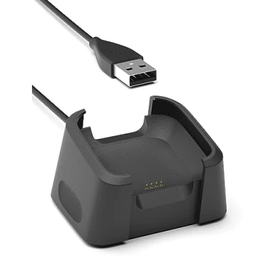 Afbeelding van Sinoacc Oplader voor Fitbit Versa 1/ Lite/Versa SE Vervanging opladen Dock kabel Versa, SE, Lite Smart Watch (3.3ft/1m)
