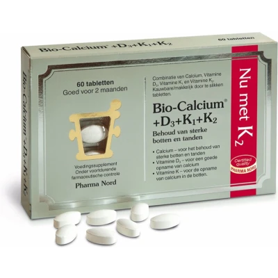Afbeelding van Pharma Nord Bio Calcium &amp; D3 K1 K2, 60 tabletten