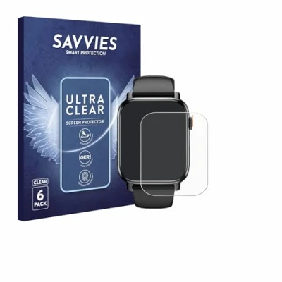 Afbeelding van Savvies Screenprotector voor Banlvs G59 1.83&quot; Folie Beschermfolie transparant (6 Stuks)