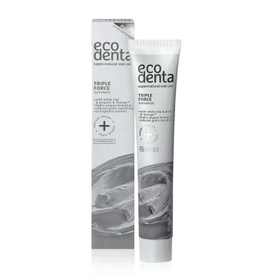Afbeelding van Ecodenta Tandpasta Triple Effect 100ml