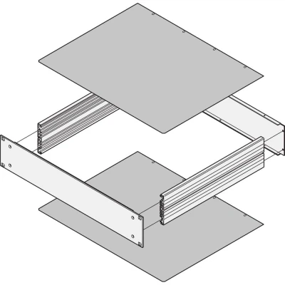 Afbeelding van nVent SCHROFF 30860502 Zichtpaneel 2 stuk(s)